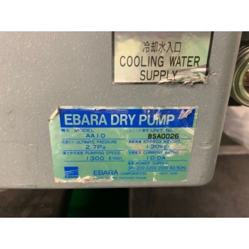 Ebara AA10 V1-H Dry Pump